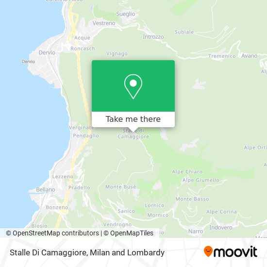 Stalle Di Camaggiore map