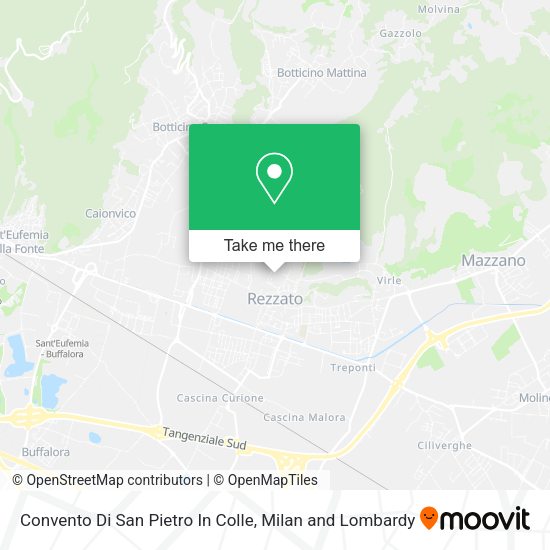 Convento Di San Pietro In Colle map