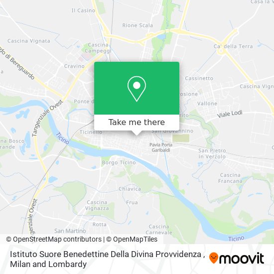 Istituto Suore Benedettine Della Divina Provvidenza map