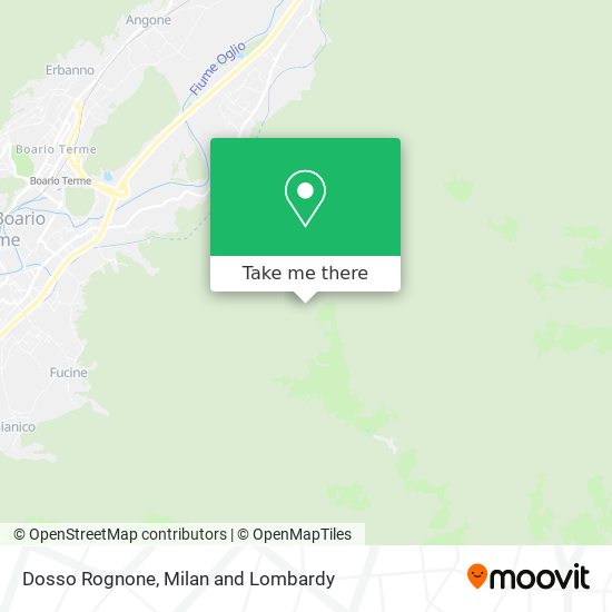 Dosso Rognone map