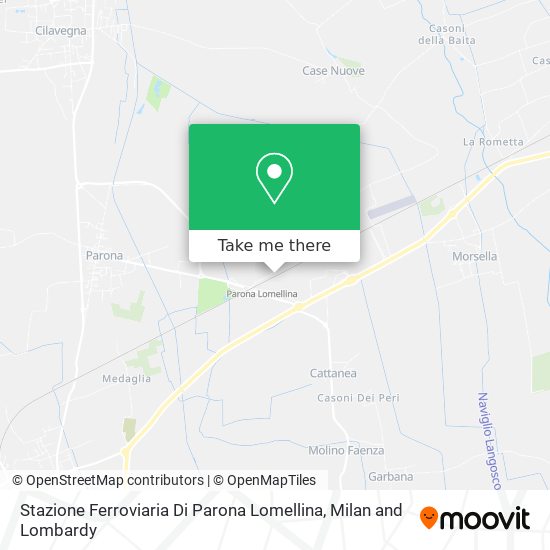 Stazione Ferroviaria Di Parona Lomellina map