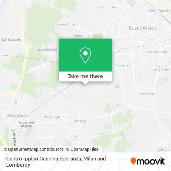 Centro Ippico Cascina Speranza map