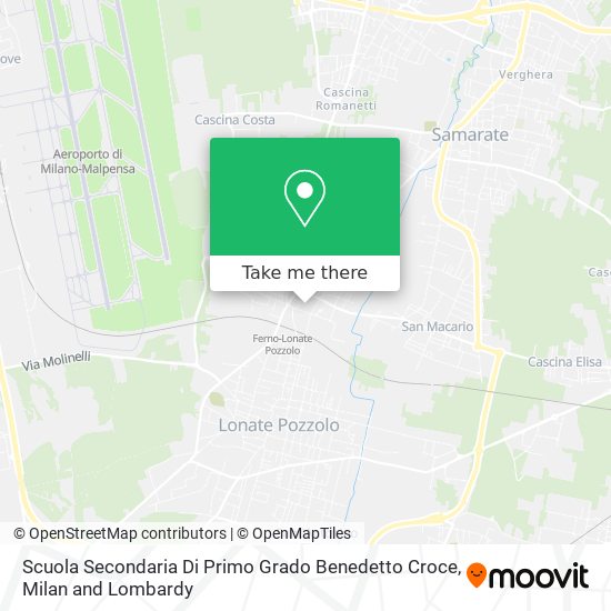 Scuola Secondaria Di Primo Grado Benedetto Croce map