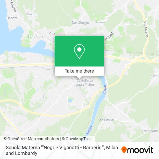Scuola Materna ""Negri - Viganotti - Barberis"" map