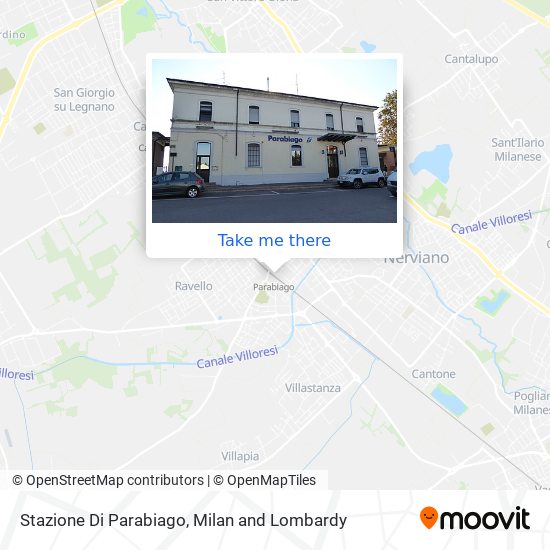 Stazione Di Parabiago map