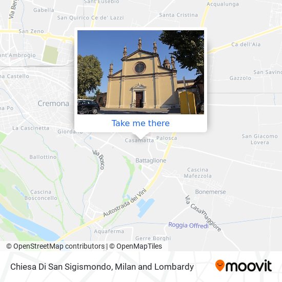 Chiesa Di San Sigismondo map