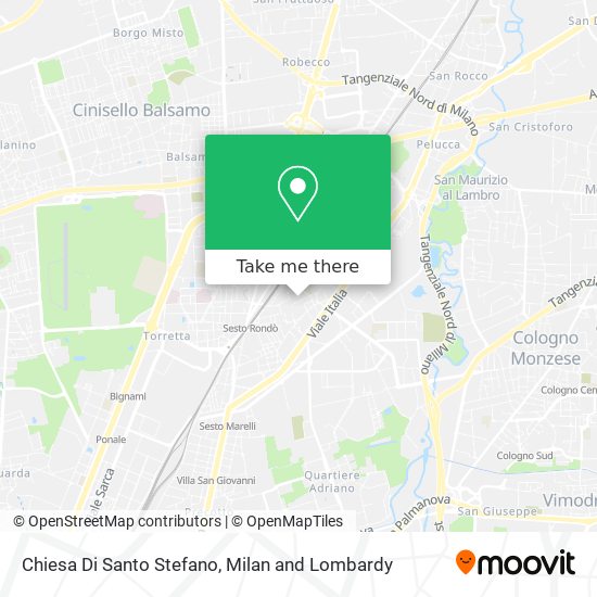 Chiesa Di Santo Stefano map