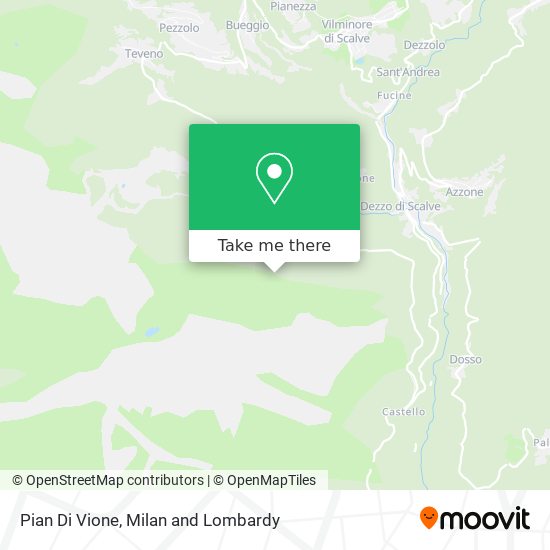 Pian Di Vione map