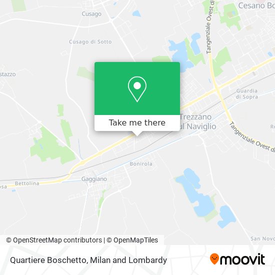 Quartiere Boschetto map