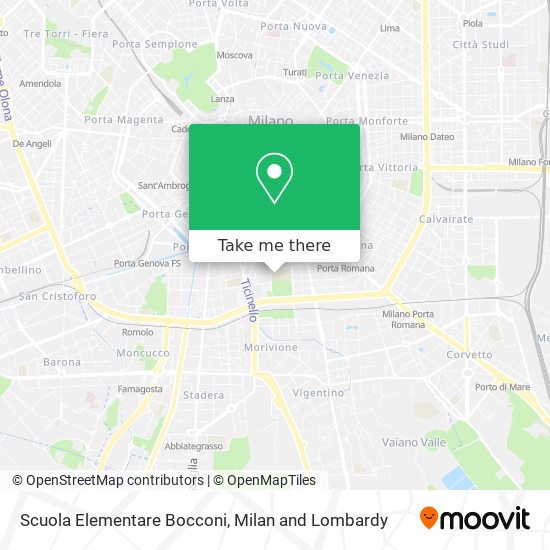 Scuola Elementare Bocconi map
