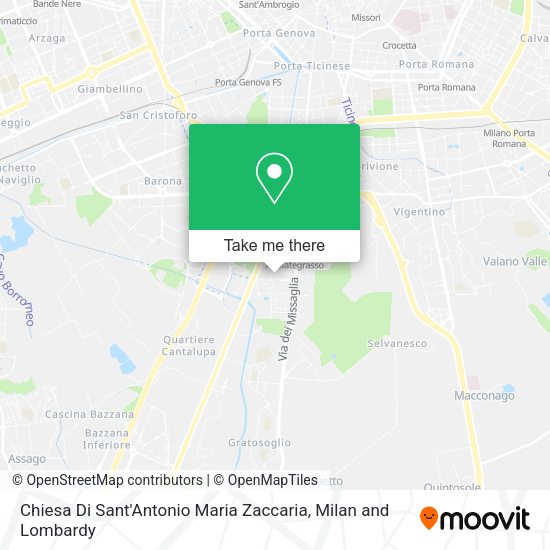 Chiesa Di Sant'Antonio Maria Zaccaria map