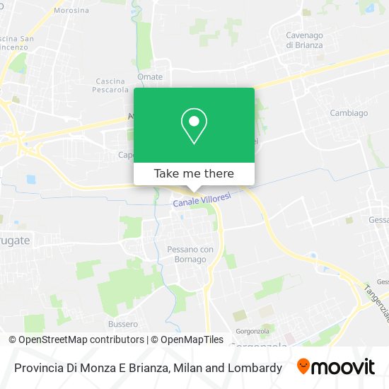 Provincia Di Monza E Brianza map