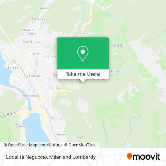 Località Neguccio map