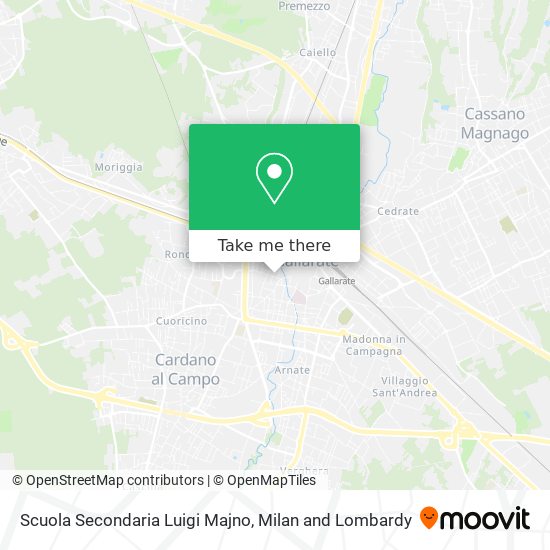 Scuola Secondaria Luigi Majno map