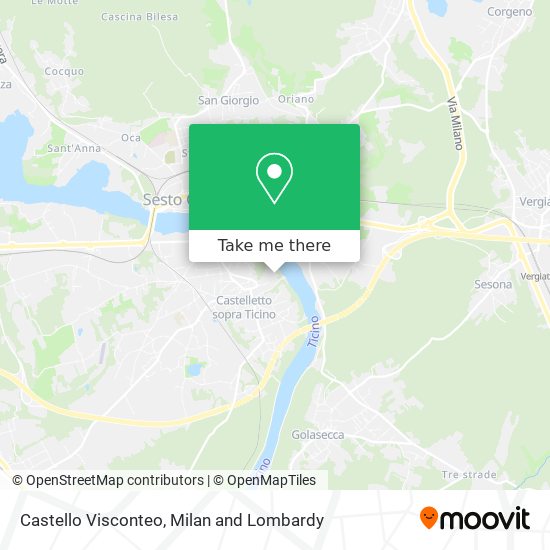 Castello Visconteo map