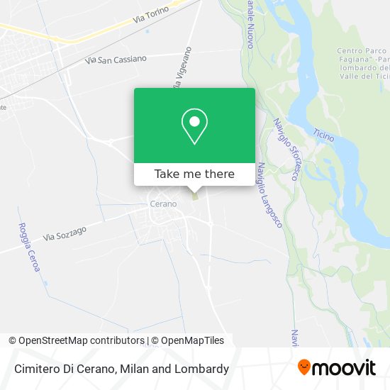 Cimitero Di Cerano map