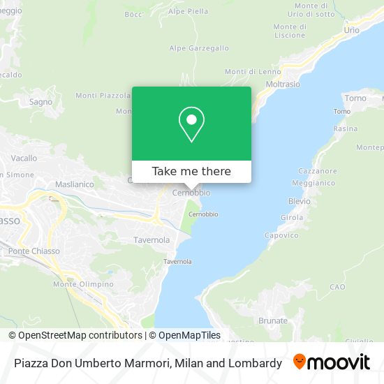 Piazza Don Umberto Marmori map