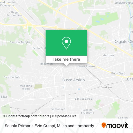 Scuola Primaria Ezio Crespi map