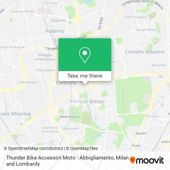 Thunder Bike Accessori Moto - Abbigliamento map