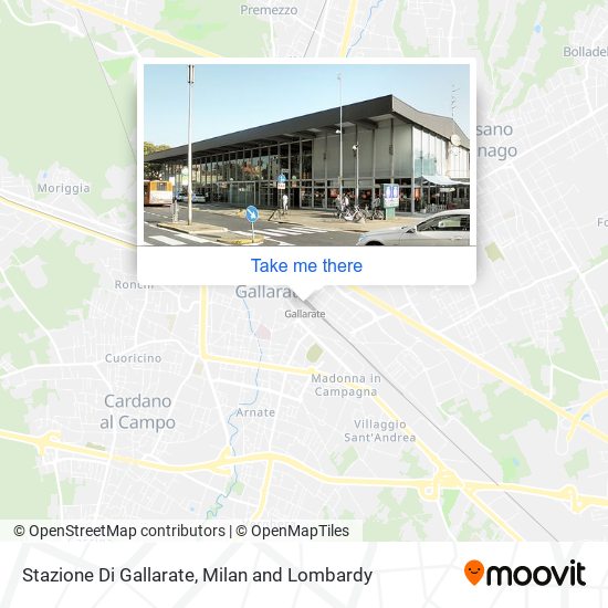 Stazione Di Gallarate map