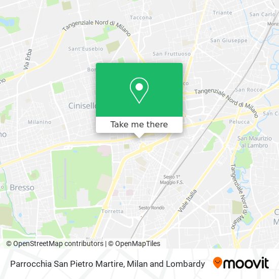 Parrocchia San Pietro Martire map