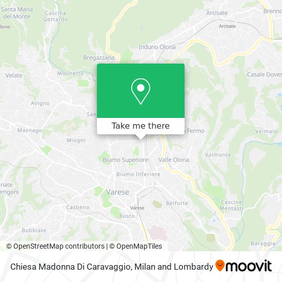 Chiesa Madonna Di Caravaggio map