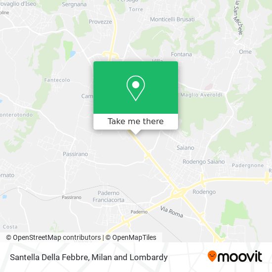 Santella Della Febbre map
