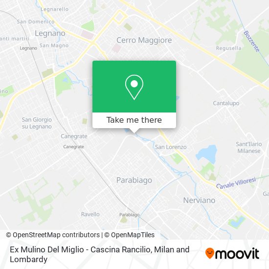 Ex Mulino Del Miglio - Cascina Rancilio map