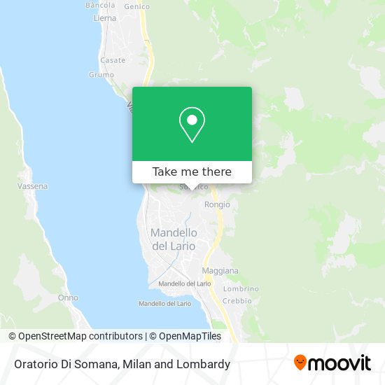 Oratorio Di Somana map