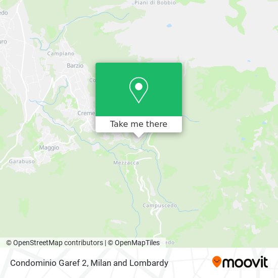 Condominio Garef 2 map
