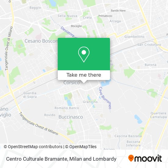 Centro Culturale Bramante map