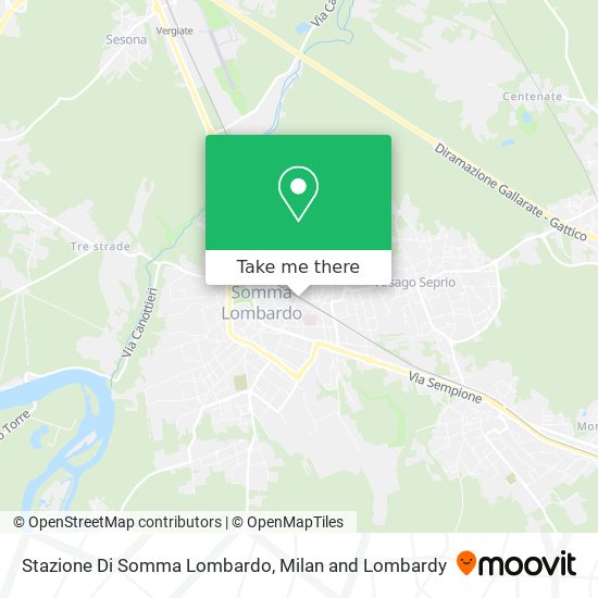 Stazione Di Somma Lombardo map