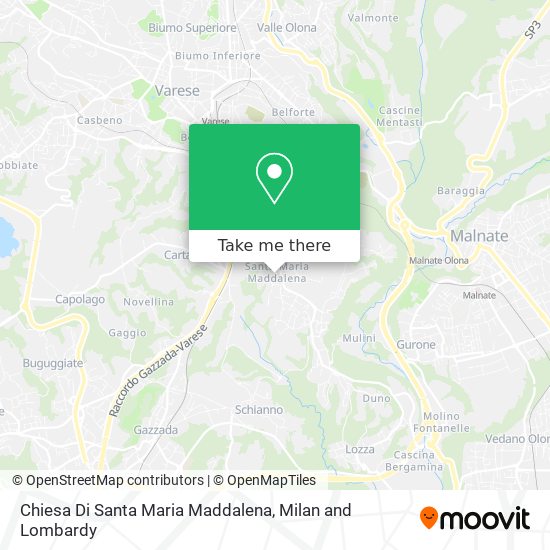 Chiesa Di Santa Maria Maddalena map