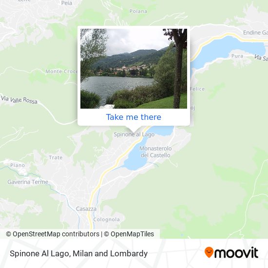 Spinone Al Lago map