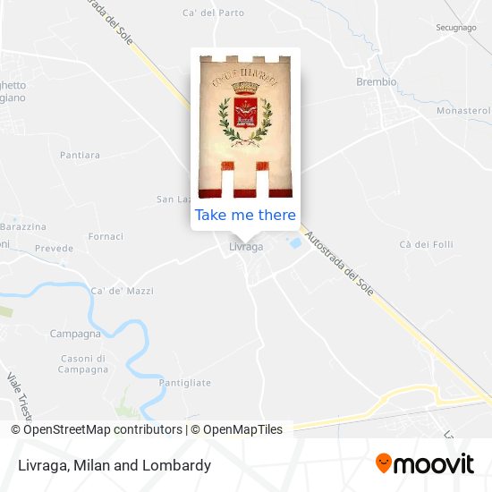 Livraga map