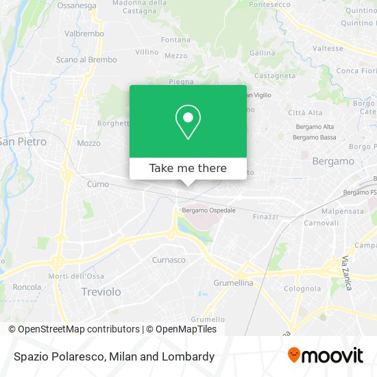 Spazio Polaresco map