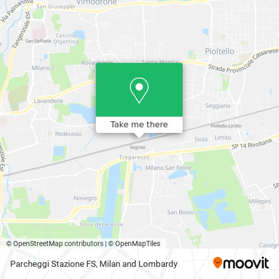 Parcheggi Stazione FS map