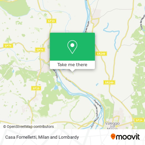 Casa Fornelletti map