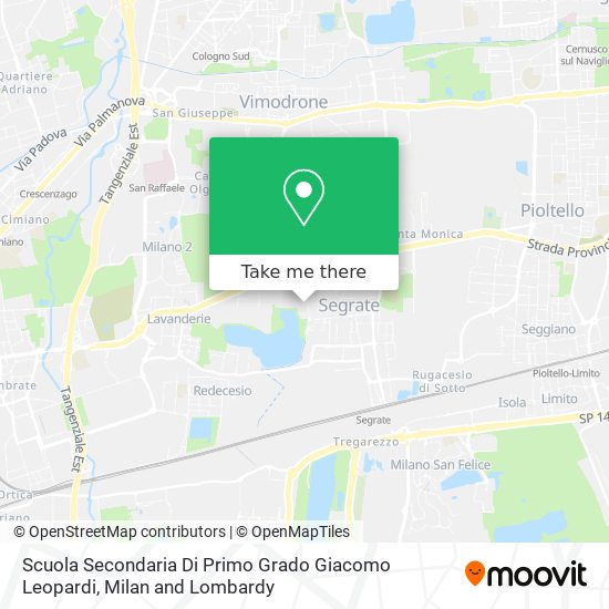 Scuola Secondaria Di Primo Grado Giacomo Leopardi map