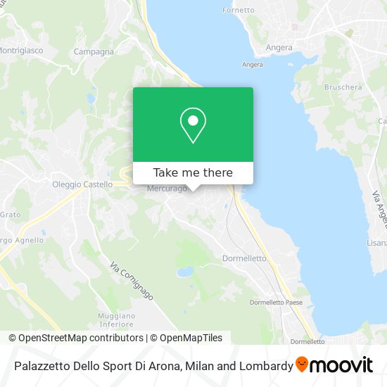 Palazzetto Dello Sport Di Arona map
