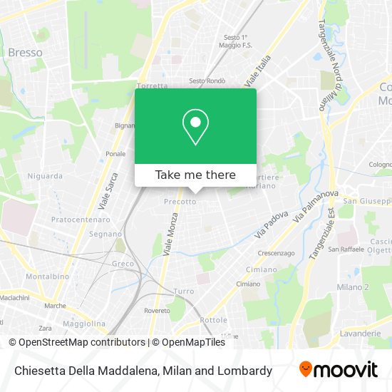 Chiesetta Della Maddalena map