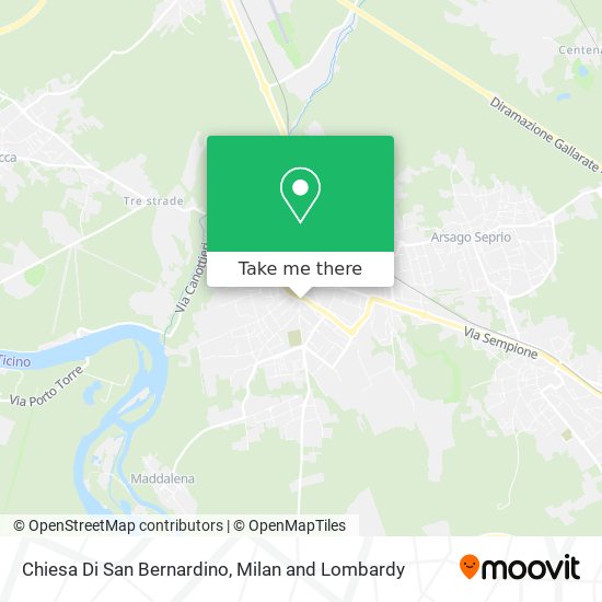 Chiesa Di San Bernardino map