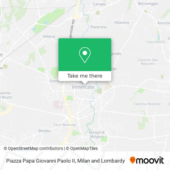 Piazza Papa Giovanni Paolo II map