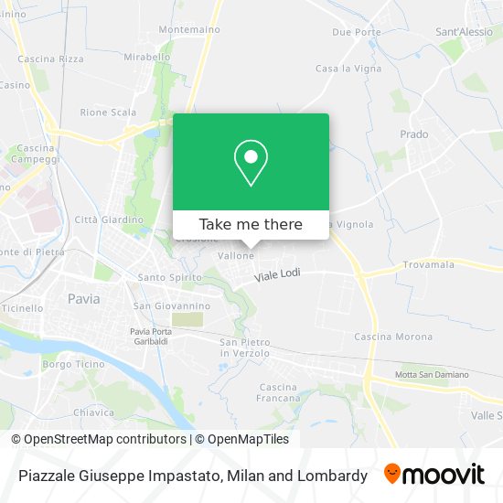 Piazzale Giuseppe Impastato map