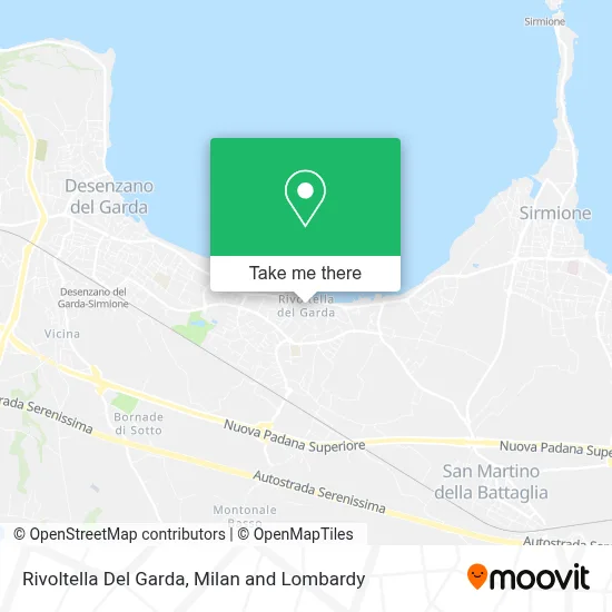 Rivoltella Del Garda map