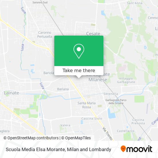 Scuola Media Elsa Morante map