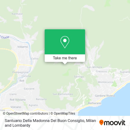 Santuario Della Madonna Del Buon Consiglio map