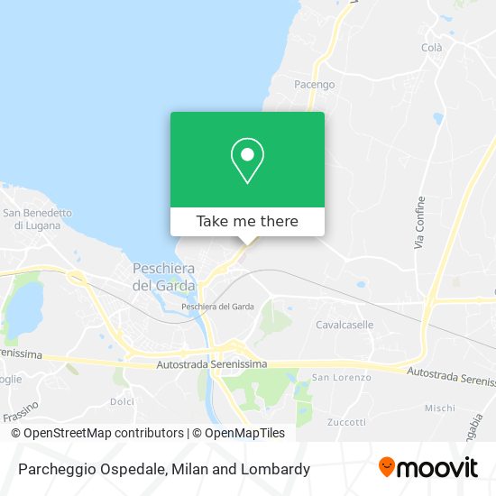 Parcheggio Ospedale map