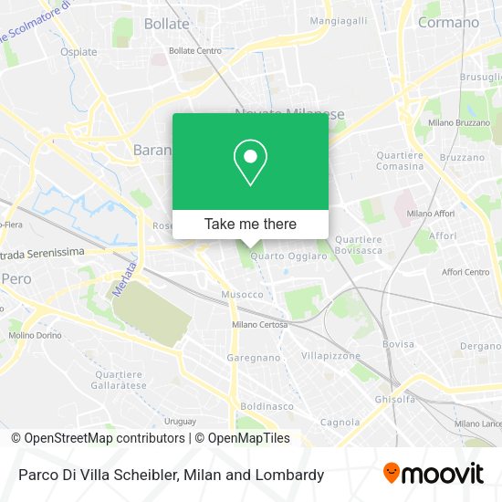 Parco Di Villa Scheibler map