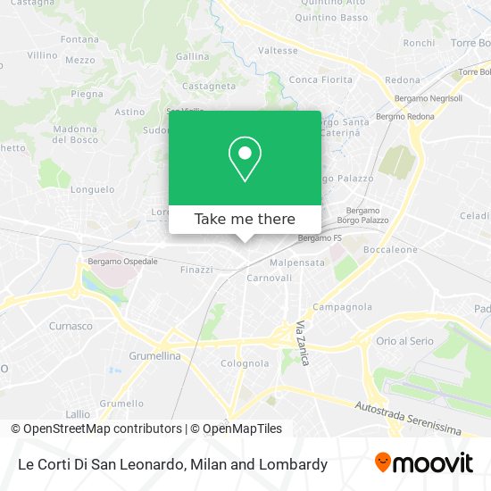 Le Corti Di San Leonardo map